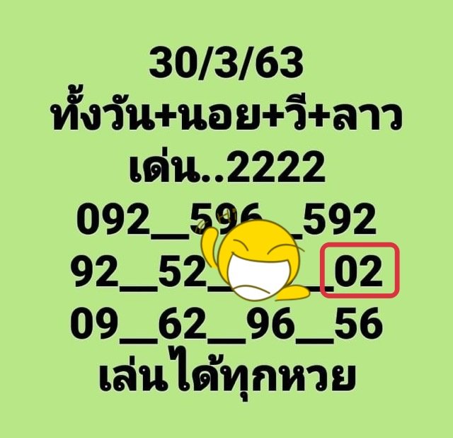 ตรวจหวยฮานอยวันนี้