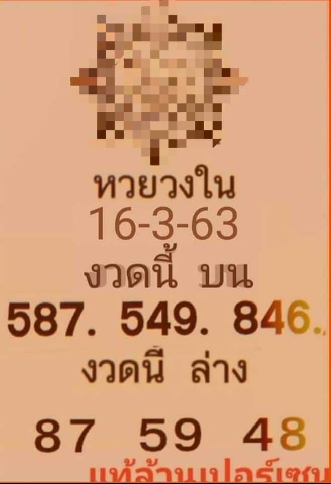 เลขเด็ดวงใน