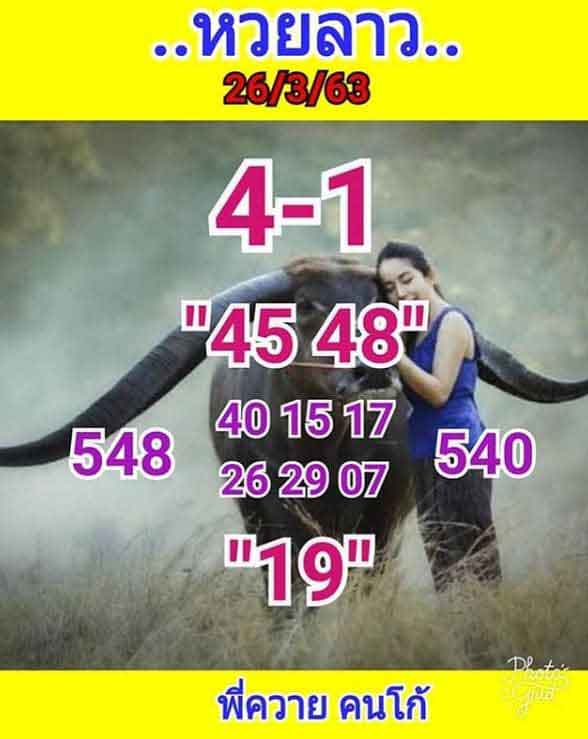 แนวทางหวยลาว