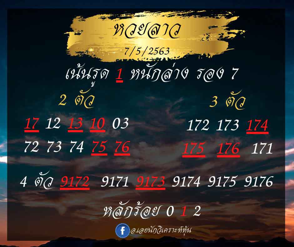 หวยลาว