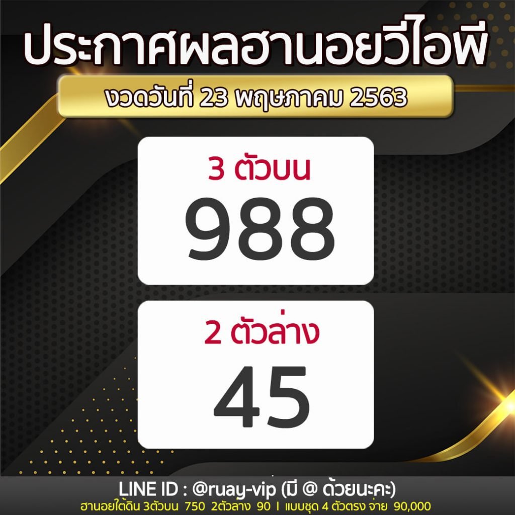 ผลหวยฮานอย