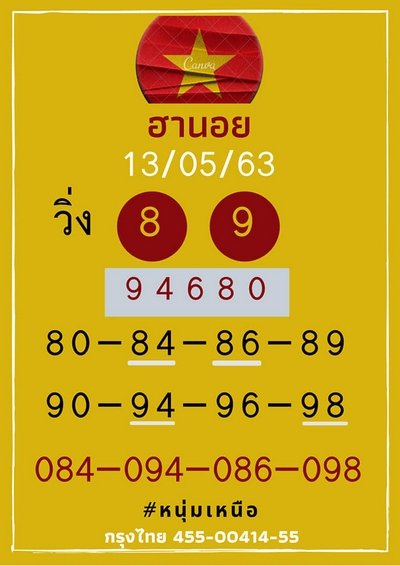 Route Hanoi 13 5 63 4