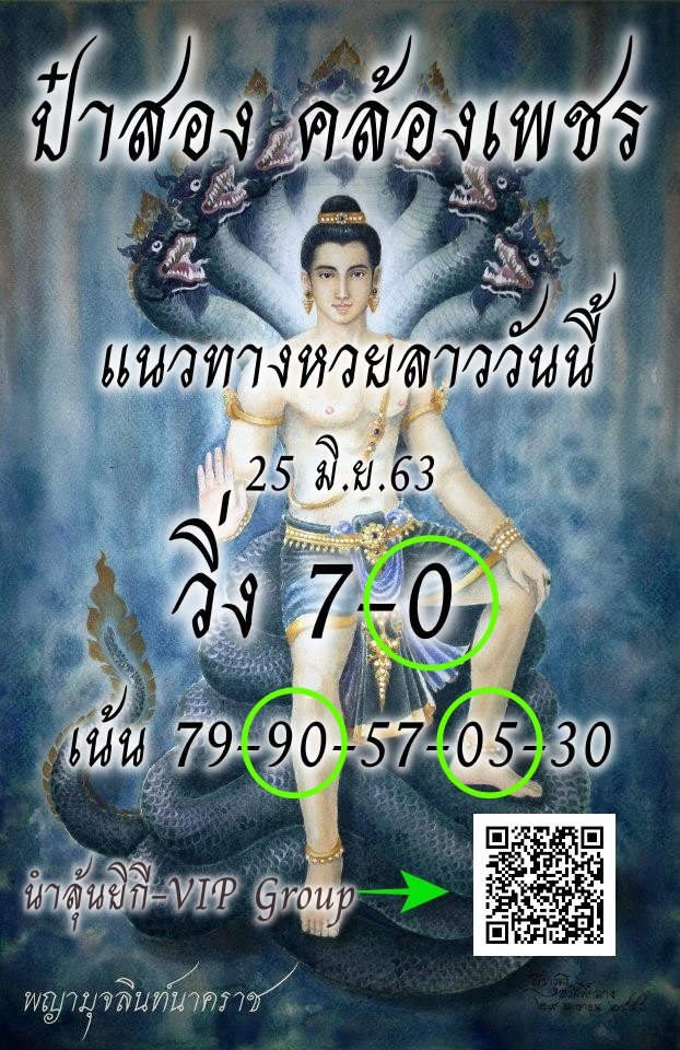 Lao Lotto Papasong 25 6 63 1