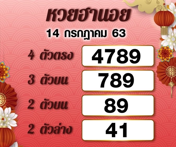 Hanoi Lotto 14 7 63