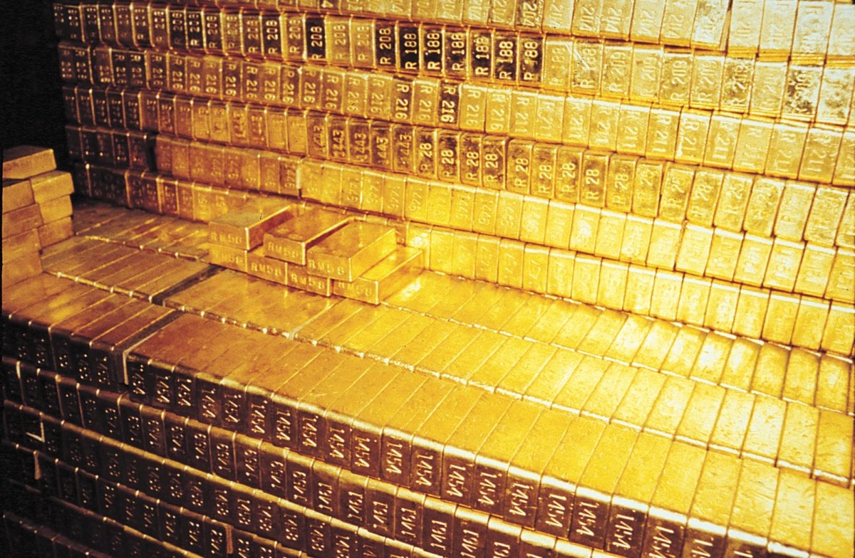 Gold Bars In Fort Knox