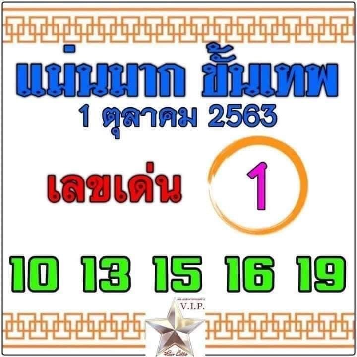 เลขเด็ดหวยดัง