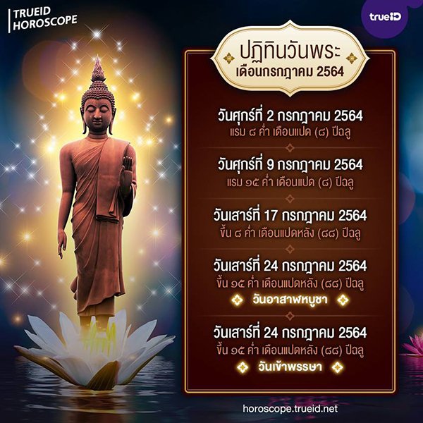 วันพระปี2564