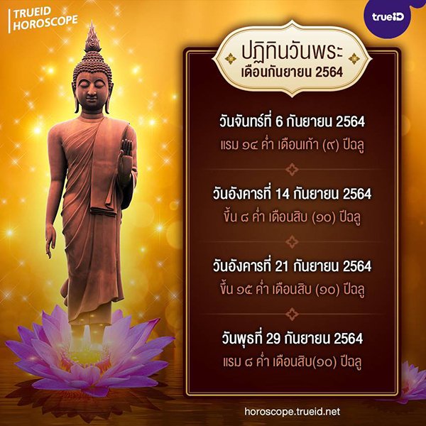 วันพระปี2564