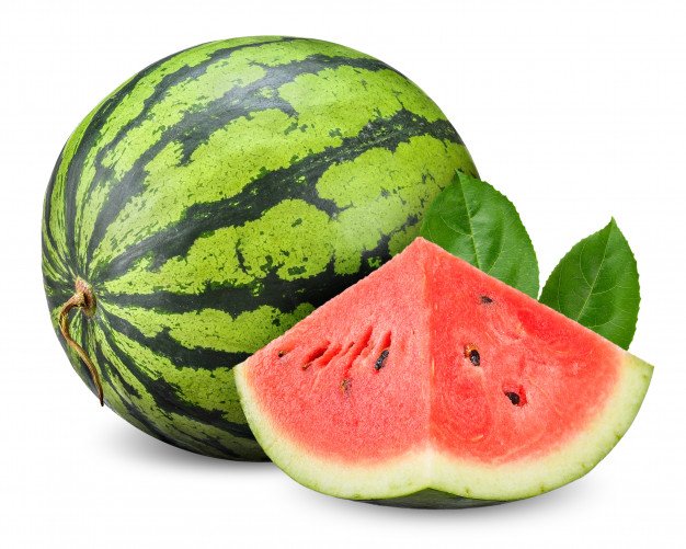 Watermelon Isolated White Clipping Path 26628 847