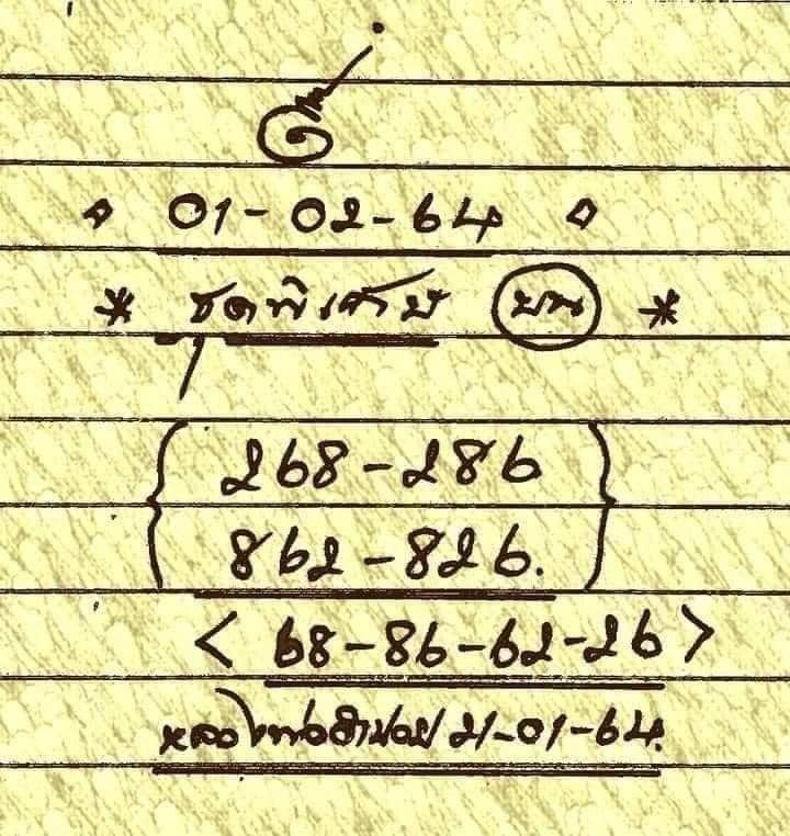 เลขเด็ดหวยหลวงพ่อเงิน1/2/64