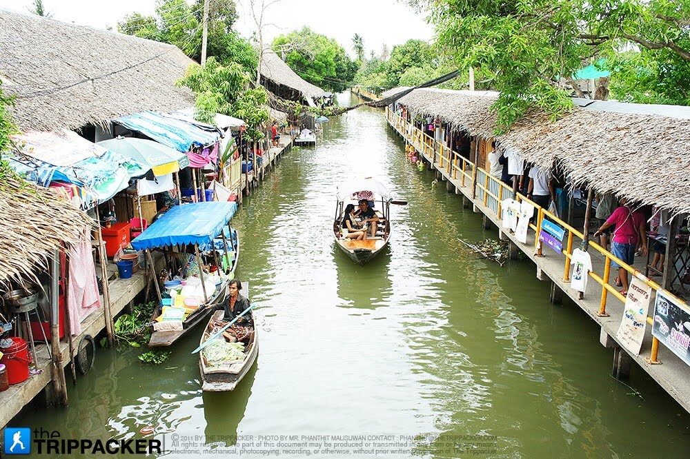 ตลาดน้ำคลองลัดมะยม 