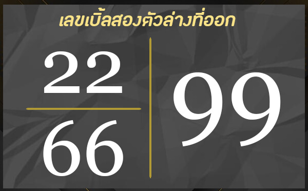 เลขเบิ้ลสองตัว ออก 1 เม.ย.