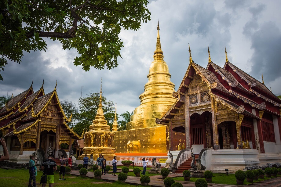 ภายในวัดพระสิงห์ 