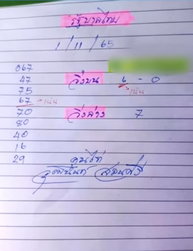 เลขคุณไก่เจ้าพายุ 1/11/65