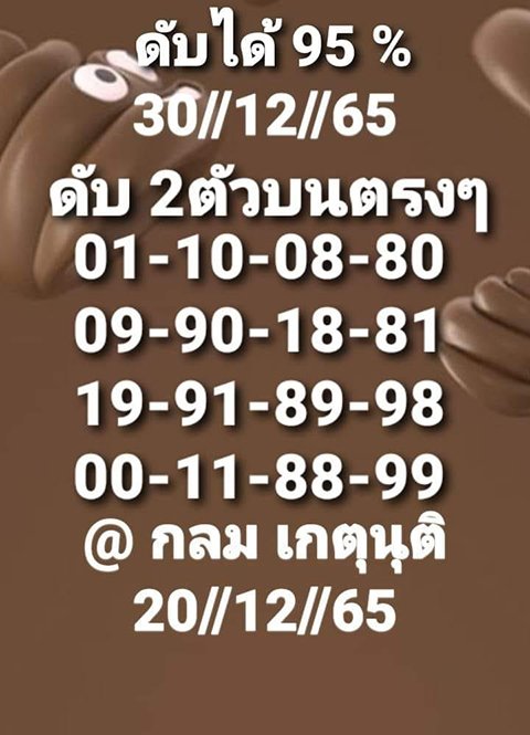 หวยกลม เกตุนุติ 30/12/65